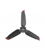 2 Pairs EWB8424_2 Replacement Propeller for DJI FPV Combo Drone Accessories - Red Edge