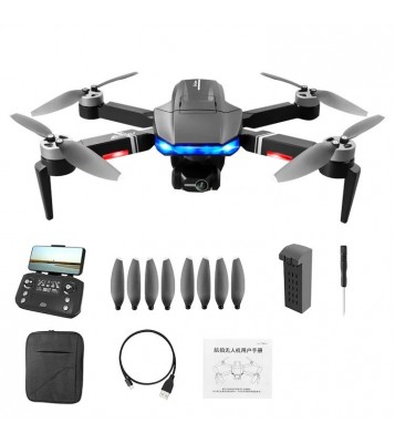 LSRC LSRC-S7S SENTINELS GPS 5G WIFI FPV 4K HD Camera 3-Axis Gimbal 28mins Flight Time Brushless Foldable RC Drone Quadcopter with 1 Battery