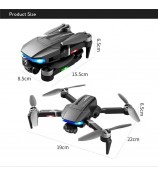 LSRC LSRC-S7S SENTINELS GPS 5G WIFI FPV 4K HD Camera 3-Axis Gimbal 28mins Flight Time Brushless Foldable RC Drone Quadcopter with 1 Battery