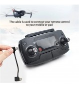 STARTRC For DJI Mavic Mini / Mavic Pro / Mavic Air / Spark Remote Control Type-C to Micro Cable Data Cord