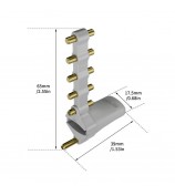 STARTRC 1111317 One Pair 5.8GHz Yagi-UDA Antenna Signal Booster Range Extender Signal Amplifier Plug and Play for DJI Avata Goggles 2