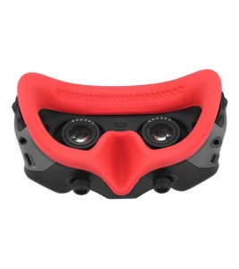 DJI-9571 For DJI Avata Goggles 2 Sweat-proof Anti-skid Silicone Face Cover Eye Pad Glasses Accessories - Red