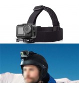 BRDRC DJI-6014 For Osmo Action Camera Adjustable Head Strap Anti-slip Fixing Band Headband