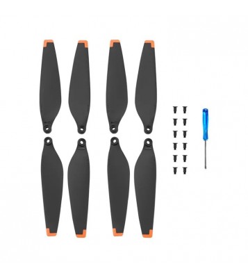 BRDRC-9632 Propeller Set for DJI Mini 3 Replacement Prop Blades Drone Accessories - Orange