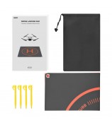 BRDRC Parking Apron Pad for DJI Mini 3 Pro / Avata / Air 2 / Mini 2 / Mini SE / Mavic Mini 65cm PU Leather Drone Landing Pad