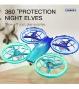 SG500max HD Camera RC Quadcopter LED Light Headless Mode 3D Flip Mini Drone Kids Gift with 1 Battery