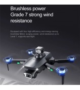 PJC RG109 Max Dual Camera HD Drone GPS+Laser Obstacle Avoidance Brushless Folding Quadcopter with 2 Batteries - Orange