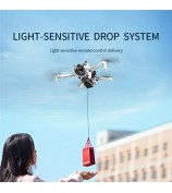 STARTRC 1130119 Light-Sensitive Dropping System for DJI Mini 4 Pro Drone Thrower Airdrop Payload Transport Delivery Device, Built-In Battery