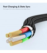 ENKAY USB C / Type-C to Mini USB 2.0 Charging Cord Support Sync Data Cable Length:1m - Black