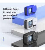 AMAGISN Silicone Protective Case for GoPro Hero 13 Sports Camera Accessory - Black