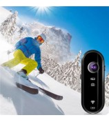 C3 Pro Thumb Action Camera 1080P HD Small Body Helmet Camera with Bicycle Holder for POV Vlogging Recording