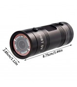 H42A 1080P HD Sports Action Camera Bicycle Motorbike Helmet Camera DV Camcorder for Outdoor Activities