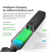 AMAGISN For DJI Osmo Pocket 3 Battery Handle 4500mAh Power Stick with 1 / 4 Inch Mount Port