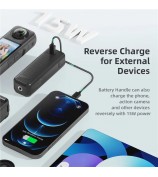 AMAGISN For DJI Osmo Pocket 3 Battery Handle 4500mAh Power Stick with 1 / 4 Inch Mount Port
