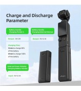 AMAGISN For DJI Osmo Pocket 3 Battery Handle 4500mAh Power Stick with 1 / 4 Inch Mount Port