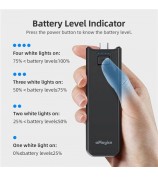 AMAGISN For DJI Osmo Pocket 3 Battery Handle 4500mAh Power Stick with 1 / 4 Inch Mount Port