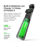 AMAGISN For DJI Osmo Pocket 3 Battery Handle 4500mAh Power Stick with 1 / 4 Inch Mount Port