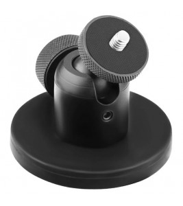 BRDRC Magnetic Camera Mount 360-Degree Rotation Ball Head - Black