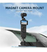 BRDRC Magnetic Camera Mount 360-Degree Rotation Ball Head - Black