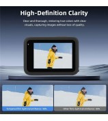 BRDRC 2 Set Tempered Glass Film for GoPro Hero 13 0.5mm Screen Protector + Lens Protector