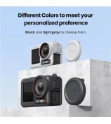 AMAGISN Silicone Protective Case for DJI Osmo Action 5 Pro Sports Camera Accessory - Black