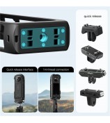 AMAGISN For Insta360 X4 Quick-Release Frame Cage PC Protective Case Camera Accessories