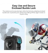 AMAGISN For Insta360 X4 Quick-Release Frame Cage PC Protective Case Camera Accessories