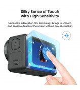 AMAGISN 2Set For DJI Osmo Action 5 Pro HD Tempered Glass Screen Protector Set with Lens Film