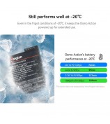 AMAGISN For DJI Osmo Action 4 / 3 Replacement Battery Low-Temperature 1800mAh Camera Battery