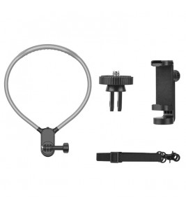 BRDRC FLY014_2 Neck Mount Strap Set for DJI Osmo Action 5 Pro / Pocket 3 / Insta360 GO 3S / GoPro Hero 13