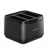 AMAGISN For DJI Osmo Action 5 Pro Battery Charging Dock Triple Charger Camera Accessories