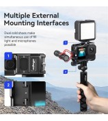 AMAGISN For GoPro Hero 13 / 12 / 11 / 10 / 9 Metal Cage Cycling Shooting Protective Frame Accessory