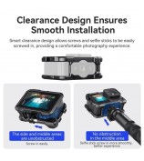 AMAGISN For GoPro Hero 13 / 12 / 11 / 10 / 9 Metal Cage Cycling Shooting Protective Frame Accessory