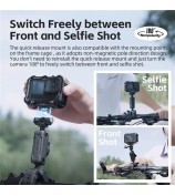 AMAGISN Metal Cage for GoPro Hero 13 / 12 / 11 / 10 / 9 Camera Frame with Silicone Lens Cap