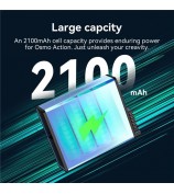 AMAGISN Li-Ion Battery for DJI Osmo Action 5 Pro  /  4  /  3 Sports Camera 2100mAh Rechargeable Low Temperature Battery