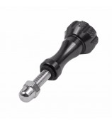 3pcs Aluminum Alloy Long Short Thumb Knob Screws Nut for GoPro Hero Black 8 7 6 5 4 SJcam EKEN YI 4K - Black