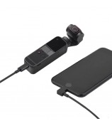 Selfie Stick for DJI Osmo Pocket 2 Handheld Gimbal Stabilizer Type-C/Android Phone Clip Module Extension Pole - Type-C to Type-C