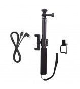 Selfie Stick for DJI Osmo Pocket 2 Handheld Gimbal Stabilizer Type-C/Android Phone Clip Module Extension Pole - Type-C to Type-C