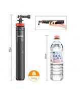 UURIG TP-03 5-Section Telescopic Selfie Stick Hidden Tripod for GoPro Insta Action Camera