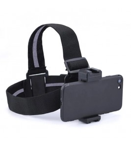 BRDRC DJI-8862 Cellphone / Camera Mount Head Strap Vlog Video Shooting Mobile Phone Holder Head Fixing Belt