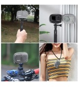 AMAGISN For DJI Osmo Action 4 / 3 Camera Body Storage Bag EVA+Fleece Shockproof Protective Bag