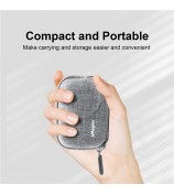 AMAGISN For DJI Osmo Action 4 / 3 Camera Body Storage Bag EVA+Fleece Shockproof Protective Bag
