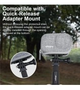 AMAGISN For DJI Osmo Action 4 / 3 Camera Body Storage Bag EVA+Fleece Shockproof Protective Bag