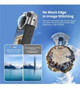 AMAGISN For Insta360 X3 Snap-on Lens Guard PC Camera Lens Cap Anti-fog Protector