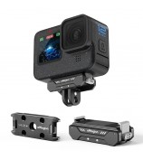 AMAGISN For GoPro Hero Magnetic Aluminum Alloy Camera Quick Release Mount Adapter