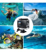 54-in-1 Accessories Kit for GoPro Hero 12 11 10 9 Waterproof Housing Silicone Case Tempered Glass Flim