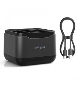 AMAGISN Charging Dock for Insta360 Ace / Ace Pro Battery Charger (Batteries Not Included)