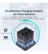 AMAGISN Charging Dock for Insta360 Ace / Ace Pro Battery Charger (Batteries Not Included)
