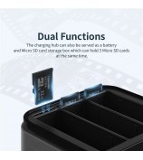 AMAGISN Charging Dock for Insta360 Ace / Ace Pro Battery Charger (Batteries Not Included)