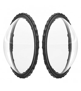 AMAGISN 2Pcs Lens Protector for Insta360 X4 Sports Camera PMMA Lens Guard Cover
